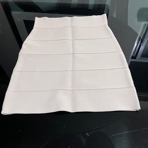 BCBG band aid skirt